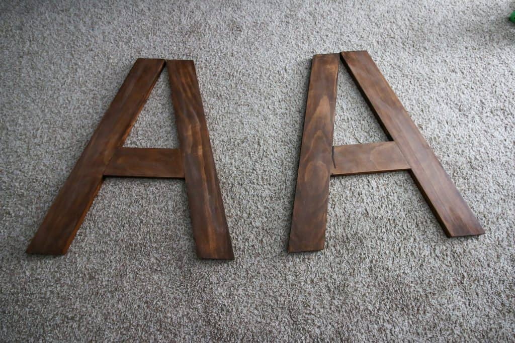 A-Frame Legs for Built In Desk