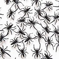 Plastic Spiders, 72 Pack