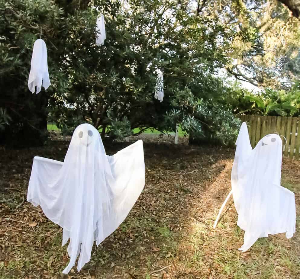 Halloween Ghost Yard Decor sponsored by Wayfair