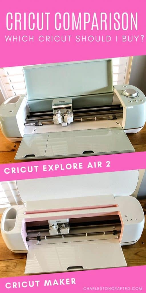 Which Cricut should I buy? Cricut Comparison - Cricut  Explore Air 2 vs Maker