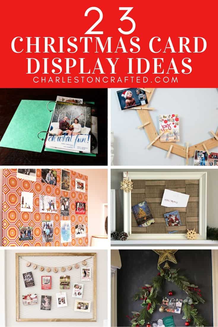 23 Christmas Card Display Ideas