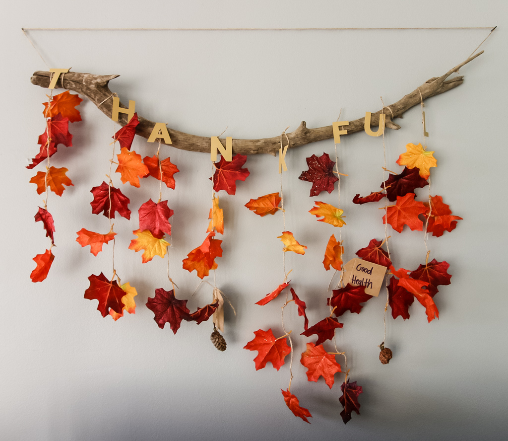 How to make a THANKFUL Thanksgiving Wall Hanging