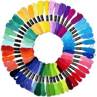 Embroidery Floss Rainbow Color 