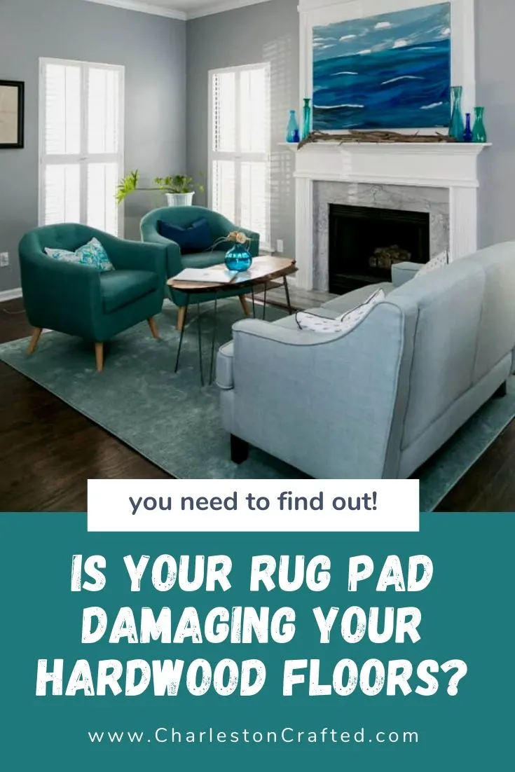 can rug pads damage hardwood floors?