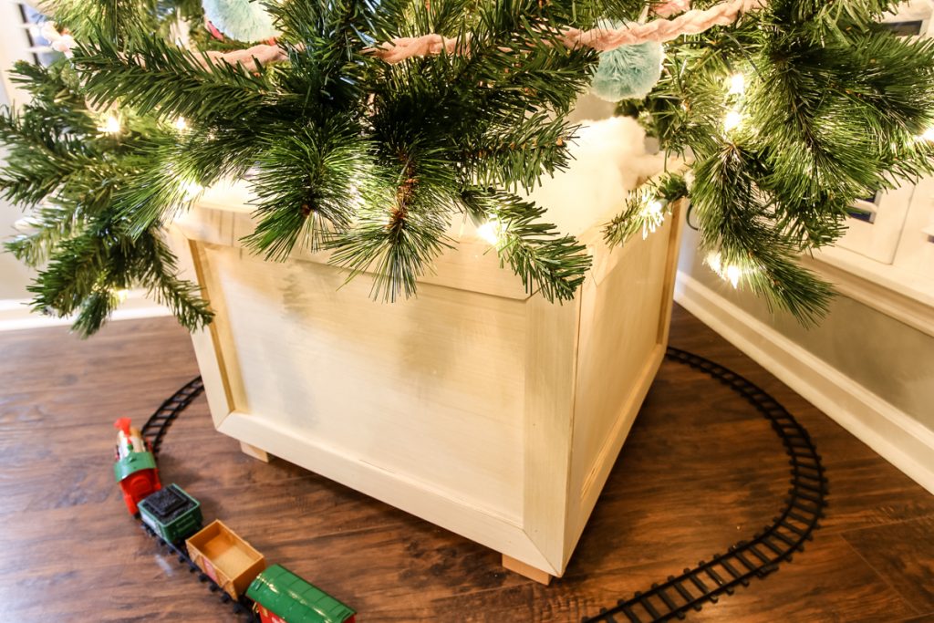 How to Build a Christmas Tree Box Stand - Charleston Crafted