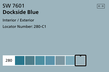 Dockside Blue by Sherwin Williams