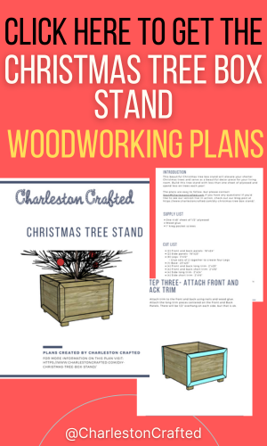 Christmas tree box stand woodworking plans