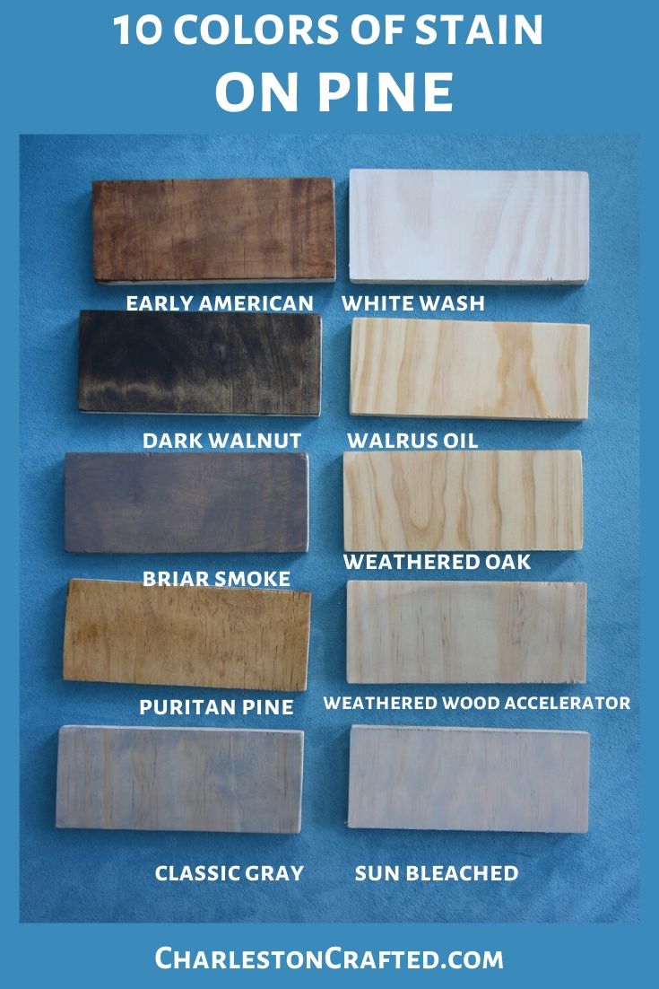 The Best Wood Stains on Pine