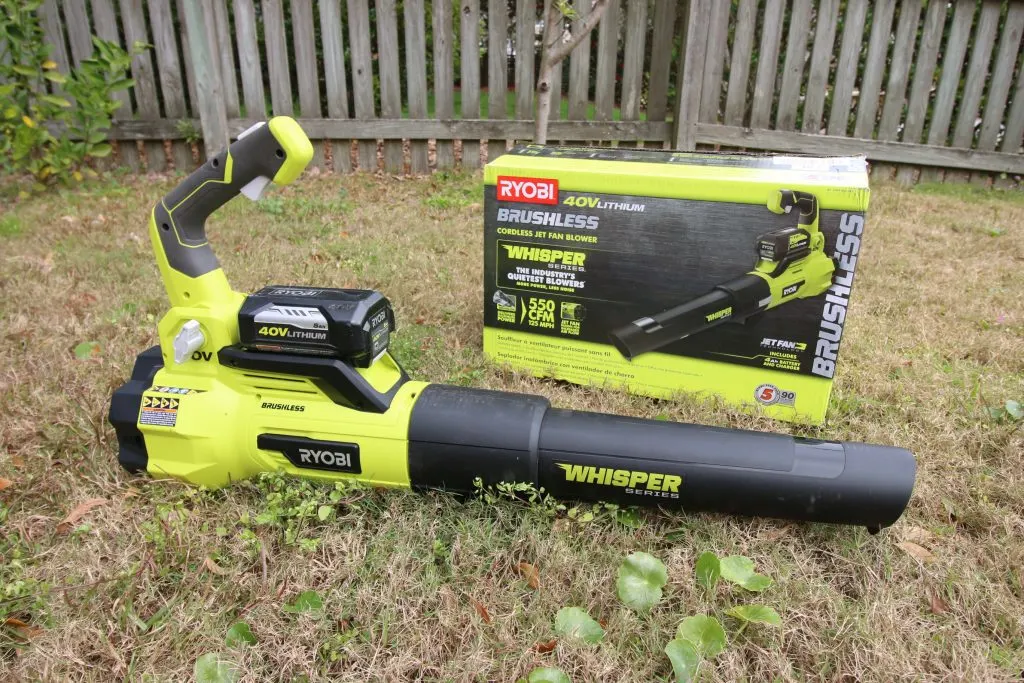 RYOBI Whisper Series Jet Fan Blower Review