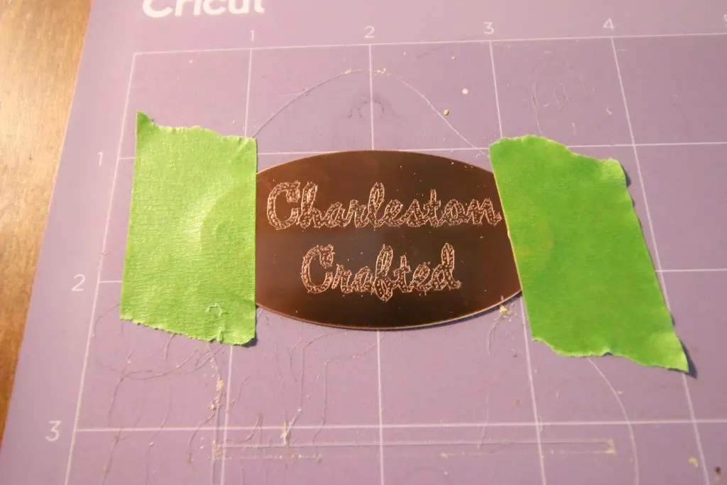 how to engrave copper tags with a cricut maker