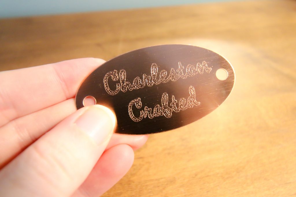 how to engrave copper tags with a cricut maker