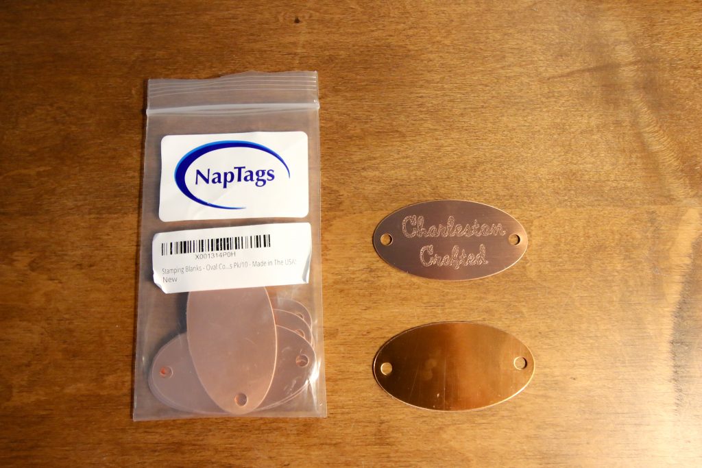 how to engrave copper tags with a cricut maker