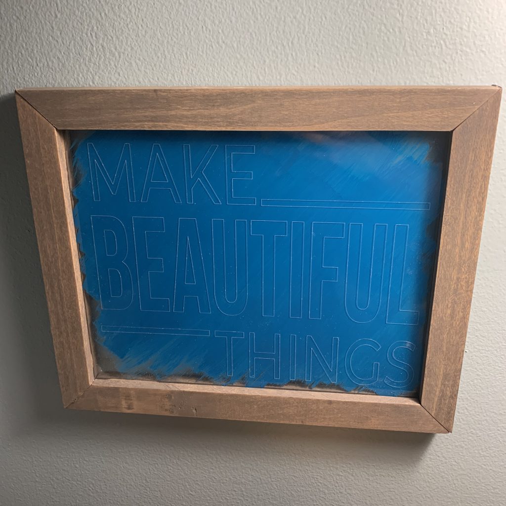 How to make a custom acrylic sign