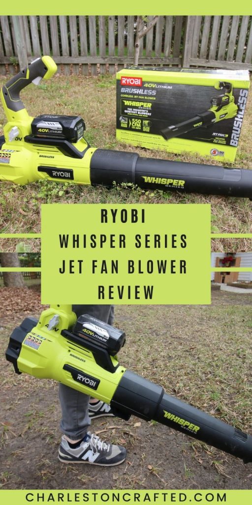 RYOBI Whisper Series Jet Fan Blower Review