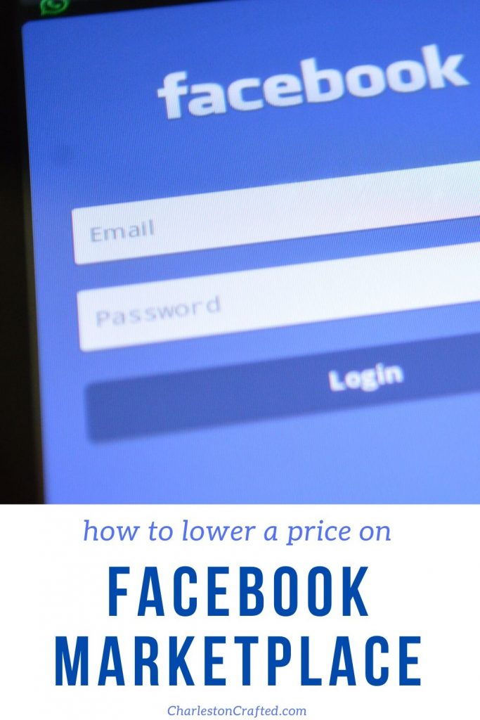 how to lower price on facebook marketplace