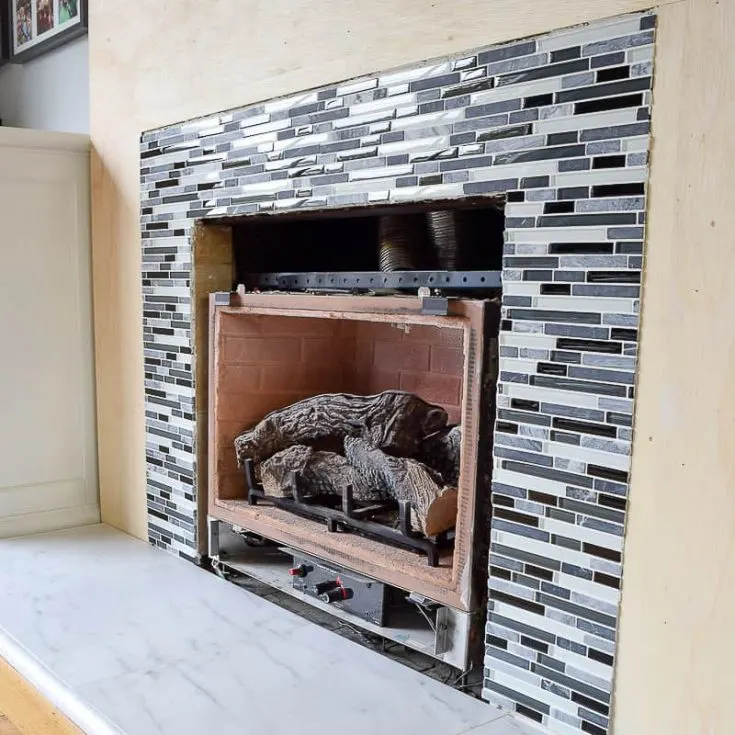 16 Red Brick Fireplace Makeover Ideas, How To Install Tile On A Brick Fireplace