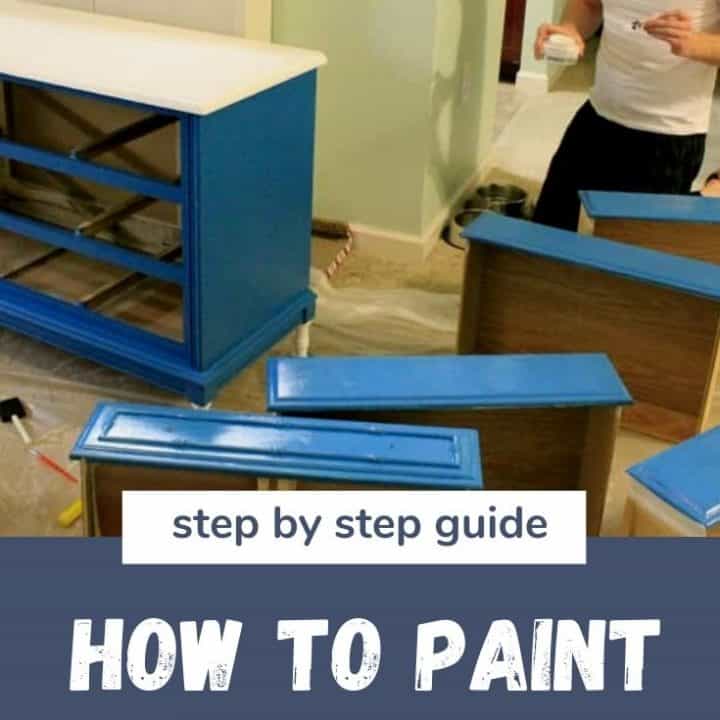 How to paint a dresser