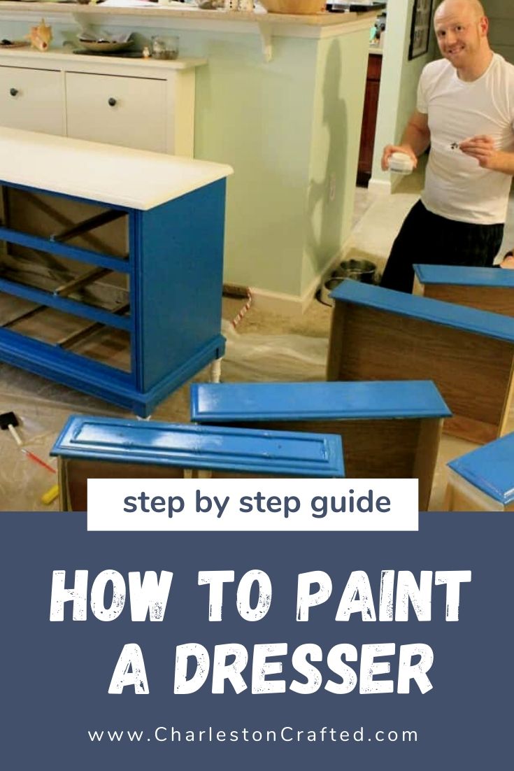 how to paint a dresser - a step by step guide (1)