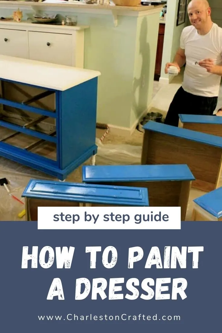 how to paint a dresser - a step by step guide (1)