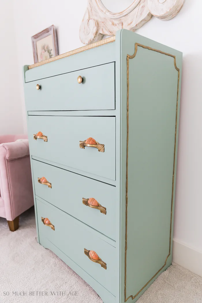 A dresser makeover with spray paint – Green With Decor