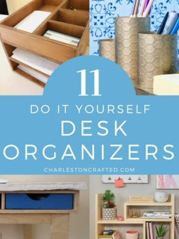 11 do it yourself desk organizers