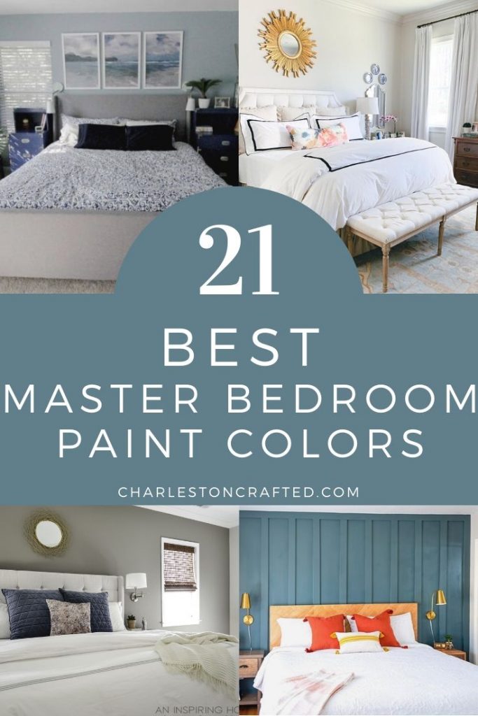 Best Paint Colors For Master Bedrooms, Light Blue Bedroom Black Furniture Paint Color