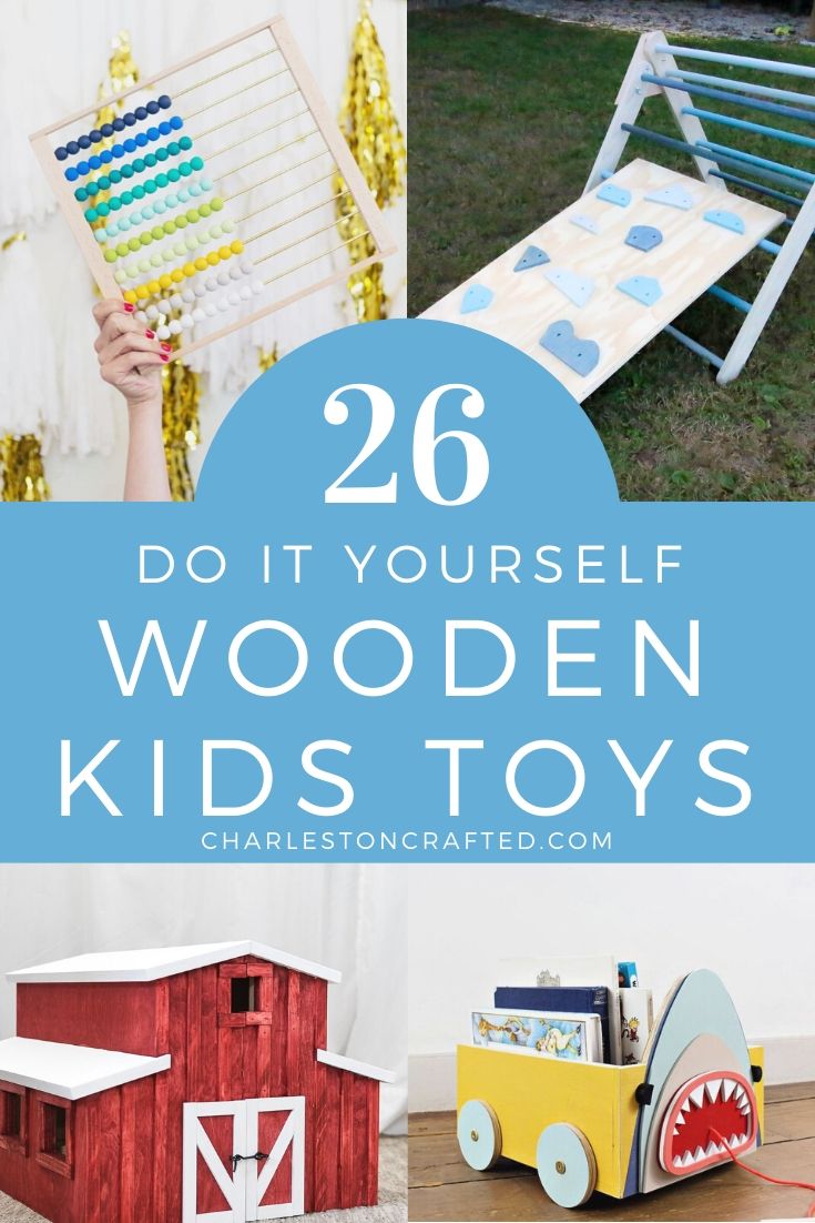 26 do it yourself wooden kids toy ideas