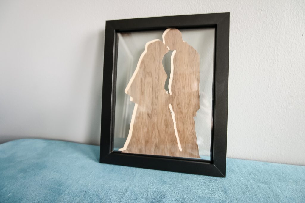 How to cut wooden silhouette art with a Cricut