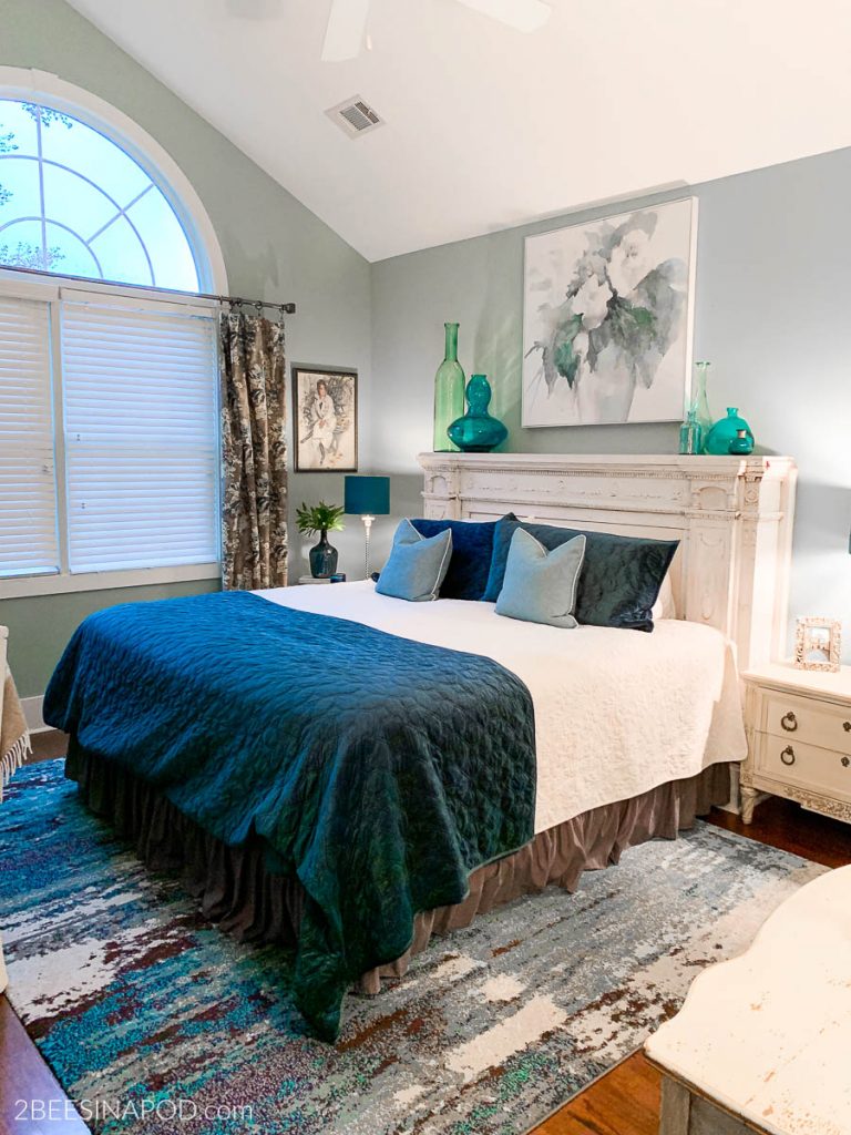 The 21 Best Paint Colors For Master Bedrooms In 2025 Teal Master Bedroom Refresh 4 768x1024