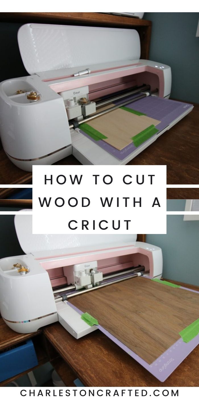 how to cut wood with a cricut