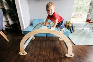DIY Pikler Climbing Arch - with printable PDF plans!
