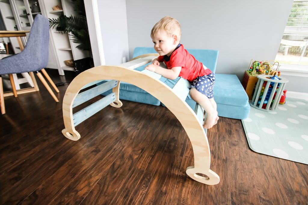 DIY Pikler Climbing Arch - Charleston Crafted