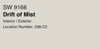 Drift of Mist by Sherwin Williams