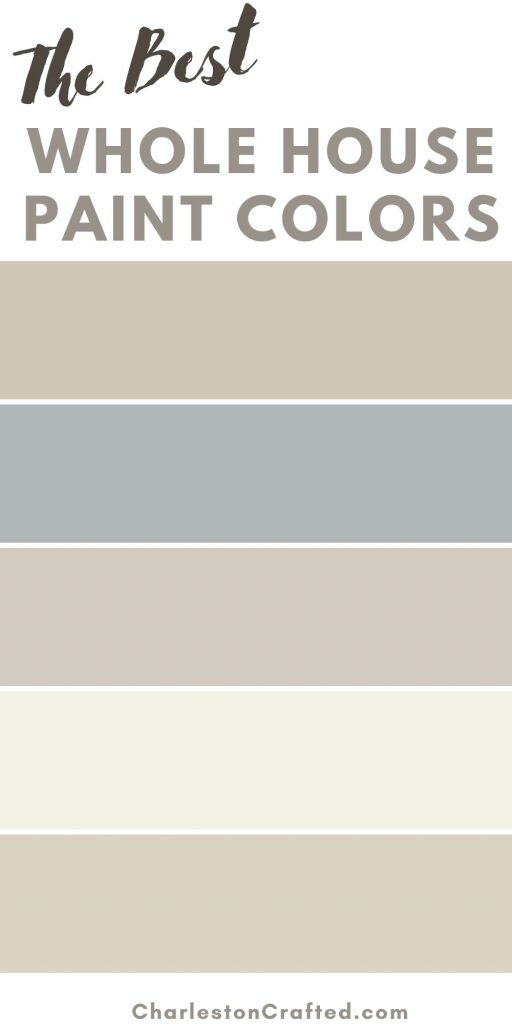 The best whole house paint colors