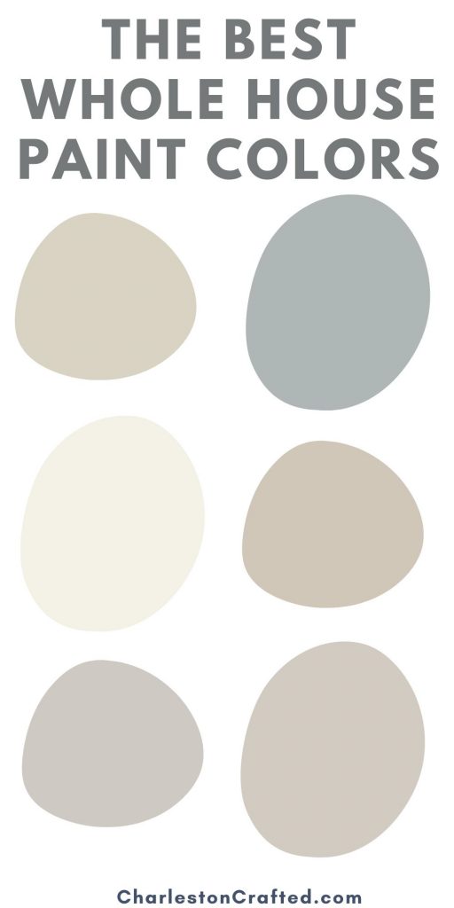 The best whole house paint colors