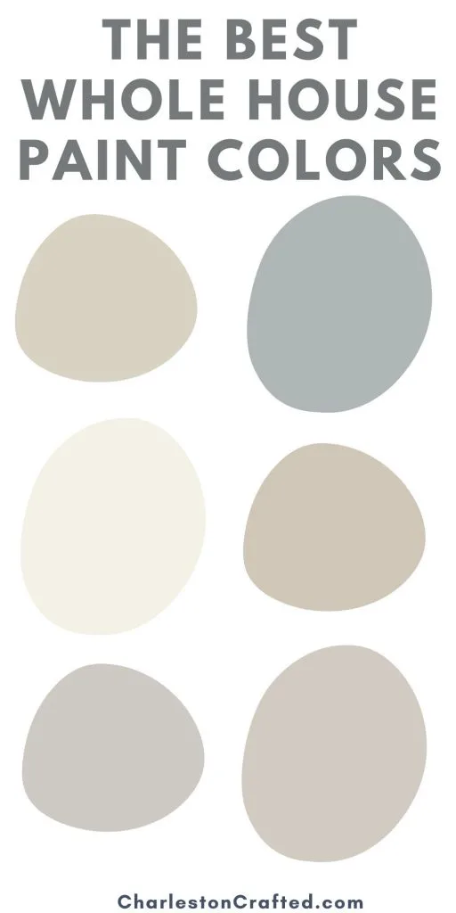 The best whole house paint colors