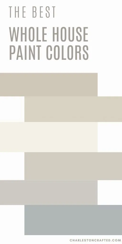 The BEST whole house paint colors for any home in 2024