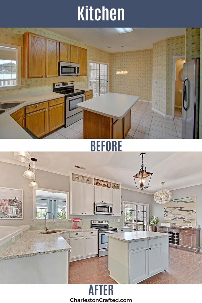 kitchen before and after