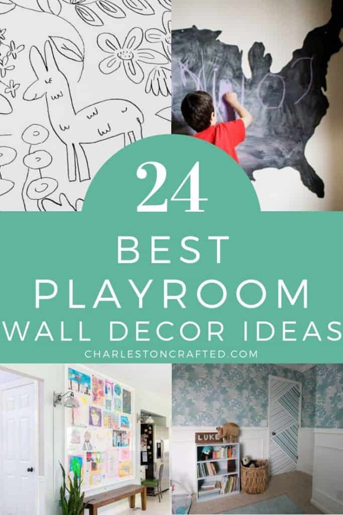 24 Playroom Wall Decor Ideas