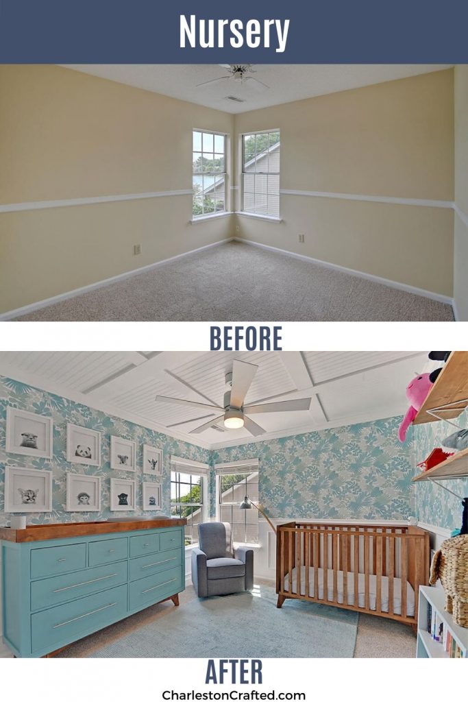 nursery before and after