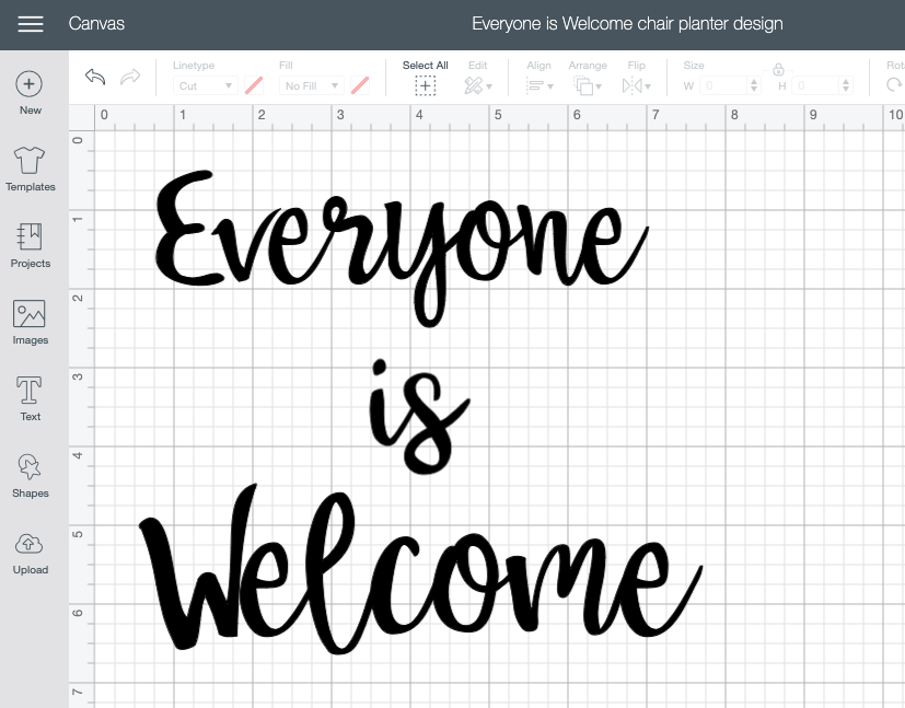 how to design a stencil in cricut design space