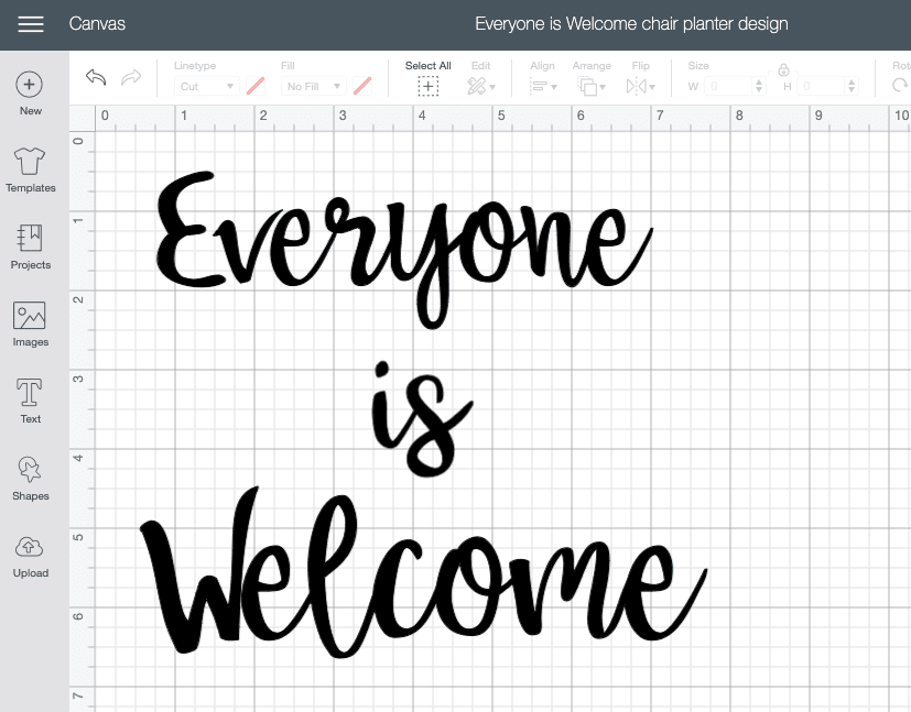 how to design a stencil in cricut design space