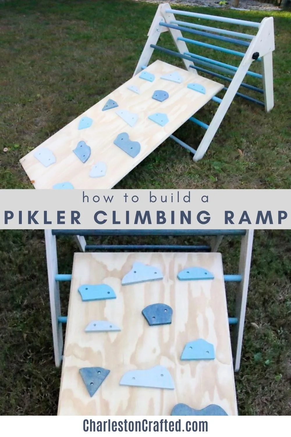 how to build a pikler climbing ramp