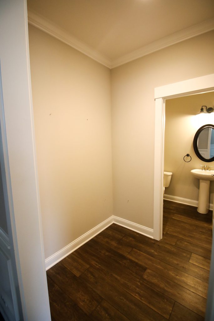 Mudroom before