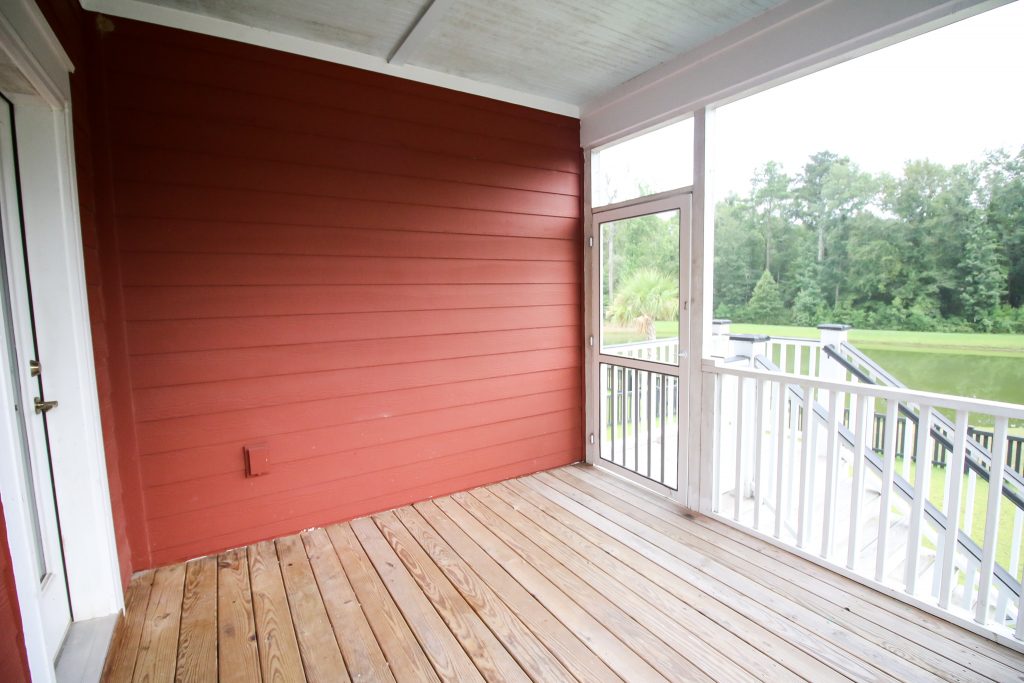 screened porch before