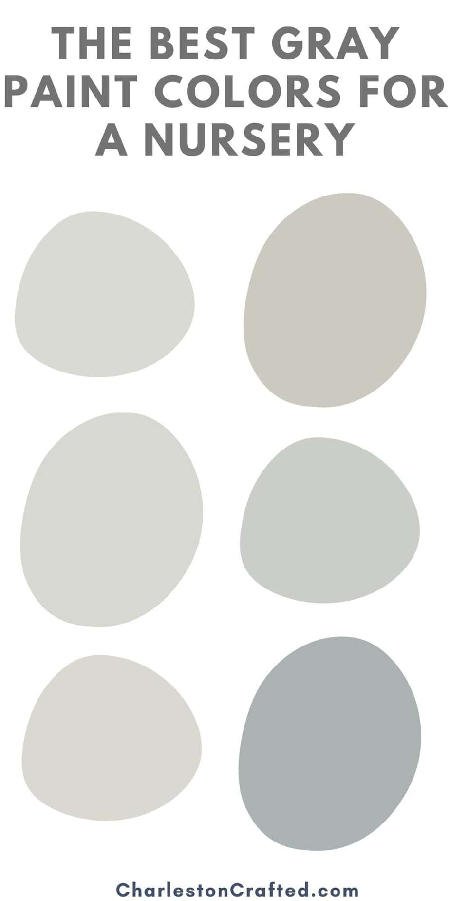 the best gray paint colors for a nursery