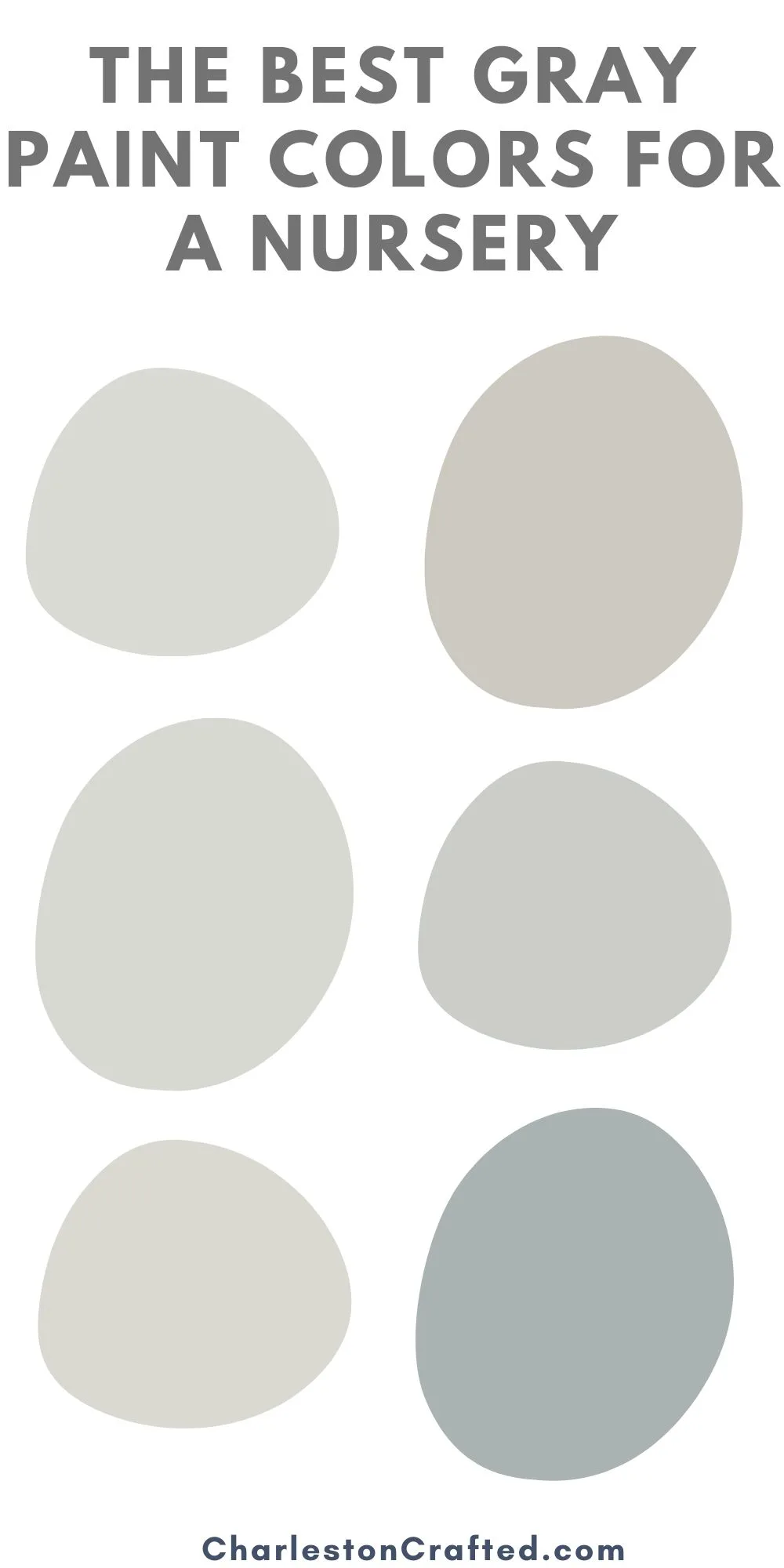 the best gray paint colors for a nursery