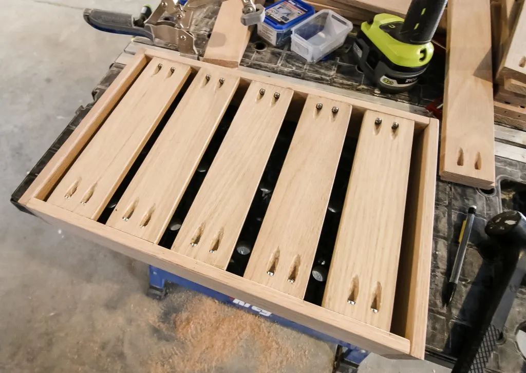 Constructing wooden trays