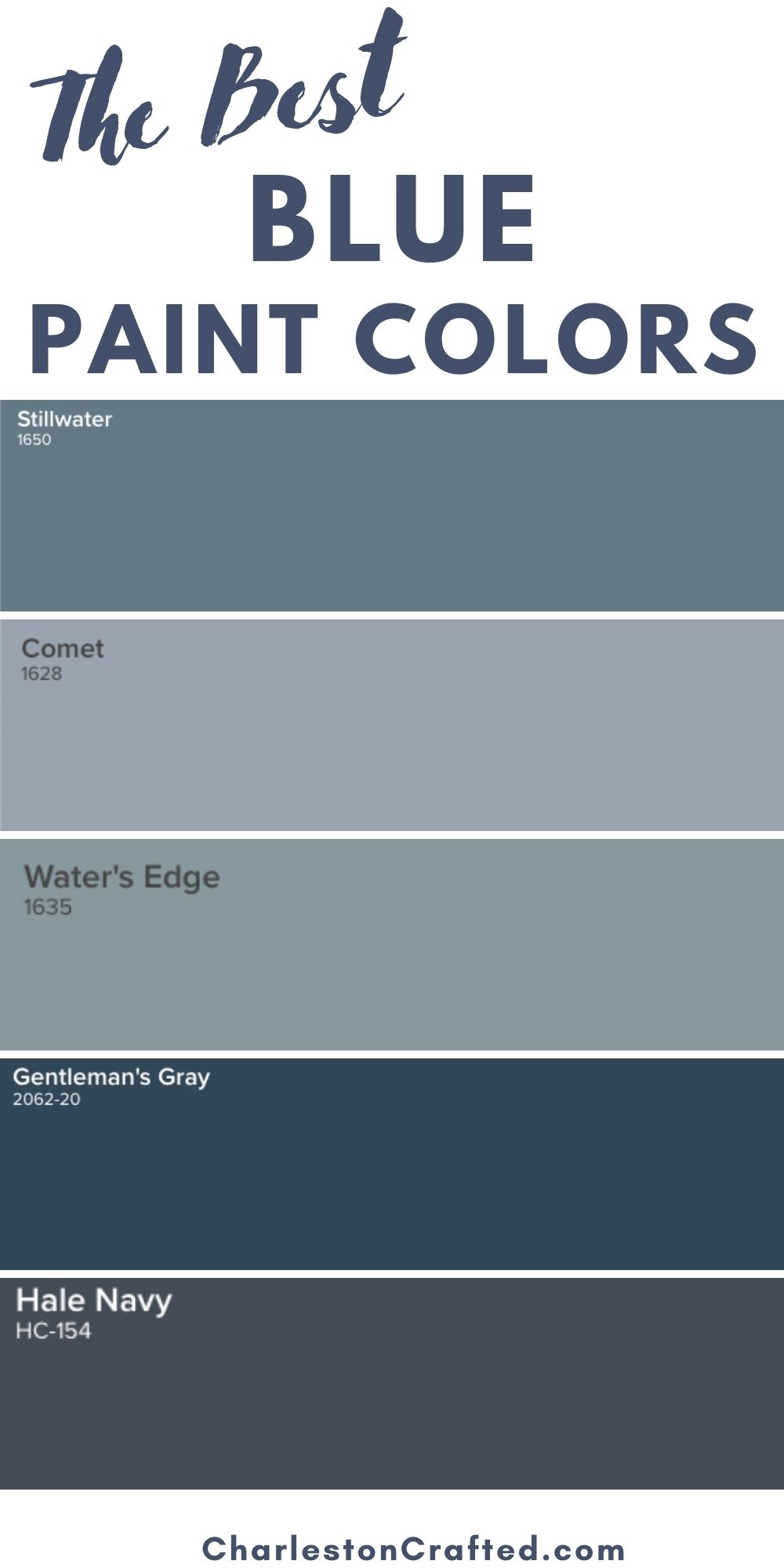 30 Best Blue Paint Colors for inside your home