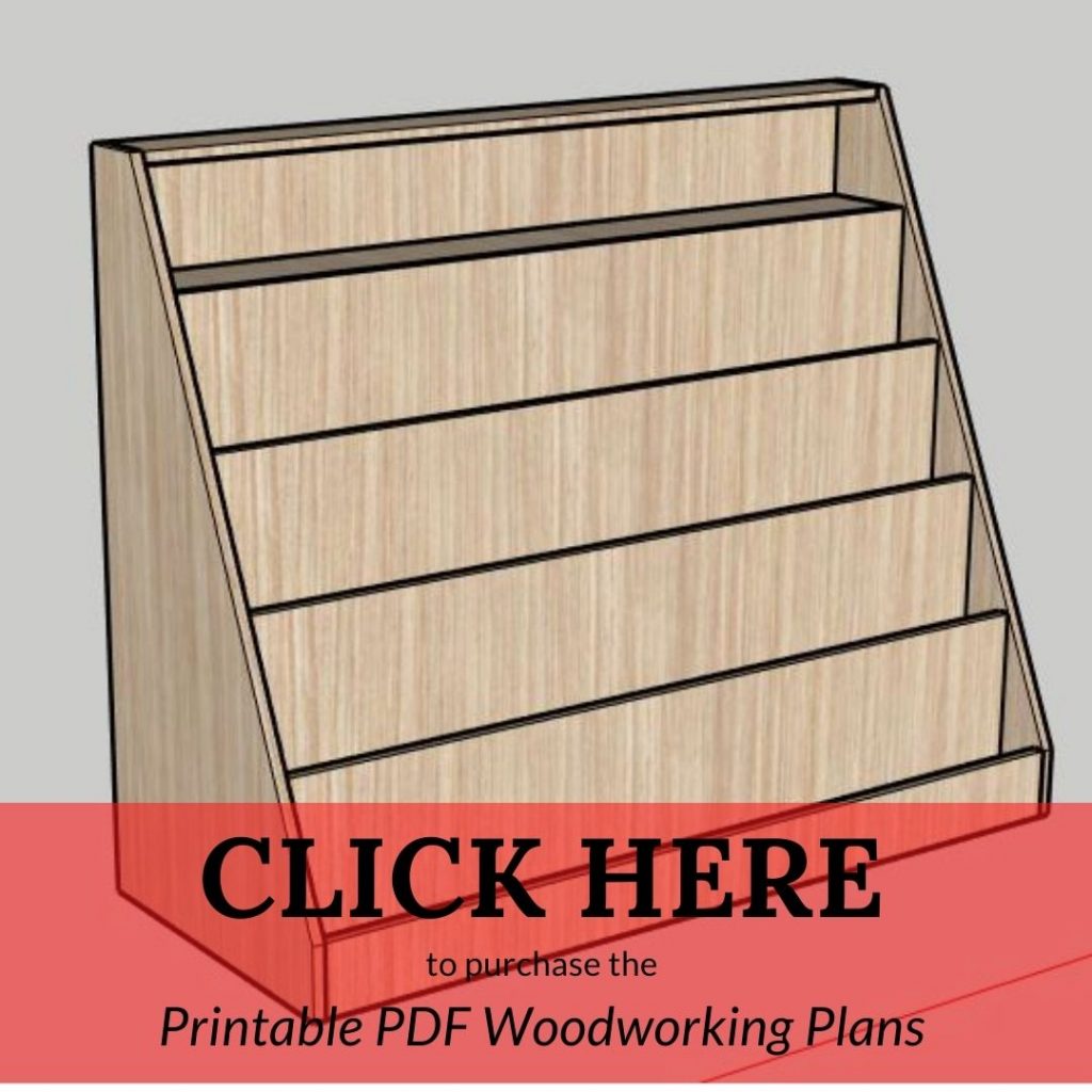 CLICK HERE to purchase the Printable PDF Woodworking Plans Bookshelf